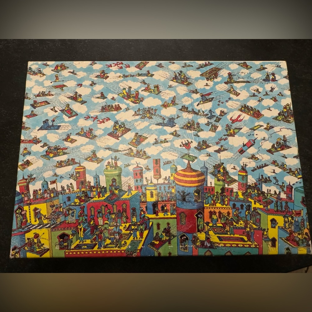 Where’s Waldo 100 piece puzzle (piece missing) - Flying carpets